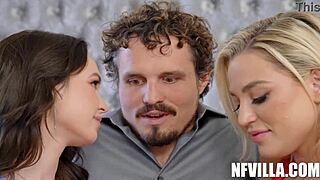 wishes come true with blake blossom, lilly bell, and robby echo in taboo hardcore