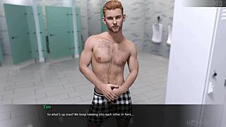 Peter's First Gay Experience in Summer Vacation with Cum