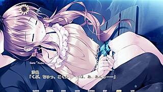 Hime and otome navigate jealousy in love route scene