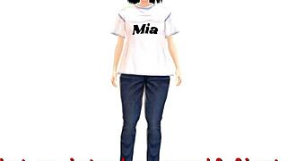 anime school girl in sailor uniform posing?