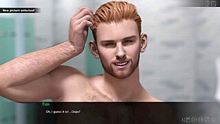 Peter's First Gay Experience in Summer Vacation with Cum