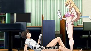 Cute Busty Teen Takes a Massive Creampie in Subtitled Hentai