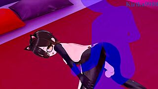 Yo, Roboco-san and Uruha Rushia are having intense sex in this Hololive VTuber hentai