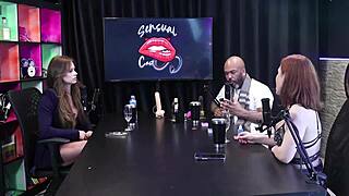 tati weg thinks she's shy but fucks two guys and lives naked online