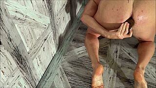 Gay Hunk Uses Anal Toys Solo