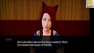 Exploring my new family in this 3d anime adventure