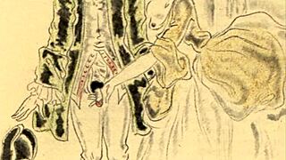 Vintage Erotic Illustration Showcases Retro Anime Style in Stunning Detail