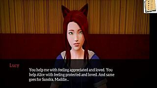 Exploring my new family in this 3d anime adventure