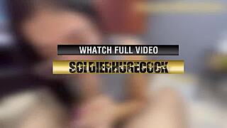 Teen Slut Gives Spectacular Blowjob to Monster Cock in Office