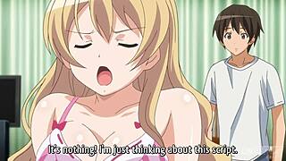 Cute Busty Teen Takes a Massive Creampie in Subtitled Hentai
