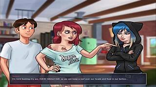 i'm playing summer time saga uncensored part 29 and getting into some hot dating scenes