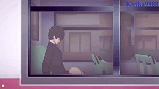 futaba sakura and ann takamaki and ren amamiya intense sex - persona 5 hentai