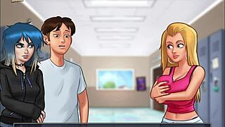 i cant beleive i fuked that big tit colege girl in summertime saga 98