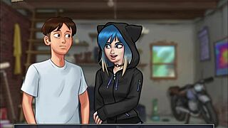 Summertime Saga Episode 153 Features Teen Characters In Cartoon Style.