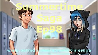 i cant beleive i fuked that big tit colege girl in summertime saga 98