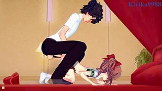 Hey, mikoto misaka and friends have intense sex in railgun hentai