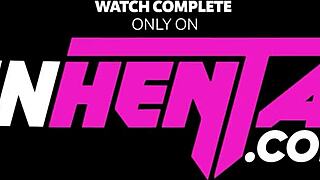 Hentai - Sneaky Fingering of Step Sister in Public Scene