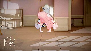 i can’t get enough of zero two in futanari hentai yuri action