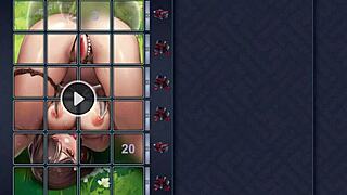 Sex in sky island with curvy squirting action from king of kinks