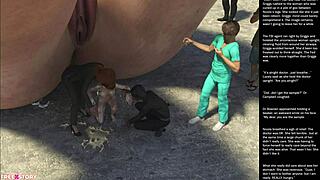 Big Apple Small Gesture Episode 23 - 3D Comics 3D Cartoon Sex, Cartoon Anime Hentai.