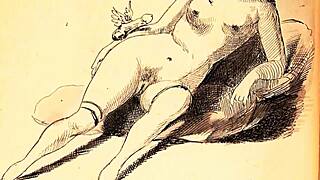 Cartoons and comics with an erotic theme from the past