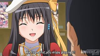 Hentai - Sneaky Fingering of Step Sister in Public Scene