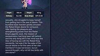 Sex in sky island with curvy squirting action from king of kinks