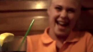 Little Summer, the teen with braces, rubs herself boldly in a public spot.