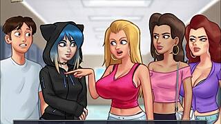 i cant beleive i fuked that big tit colege girl in summertime saga 98