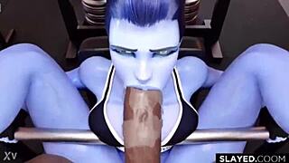 Hot Sexy Widowmaker X Raven Hentai Compilation by Artists Theevilwithinhentai Nutty Carva XV Slayed Coom