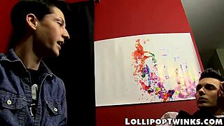 robbie anthony pounds skinny twink's asshole with big cock