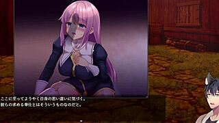 Enishia explores the contract seal in anime adventure