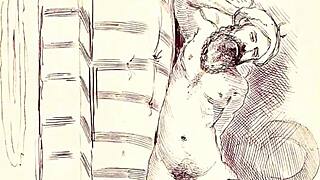 Vintage Erotic Drawings