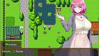 philana enters witch's castle for massage with suspicious men