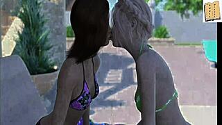 Erotic game with wife and seductive mother-in-law. 😉