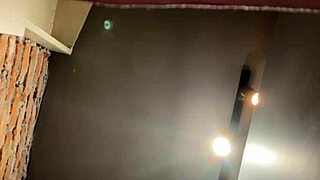Anal fucking causes massive squirting in changing room