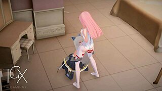 i can’t get enough of zero two in futanari hentai yuri action