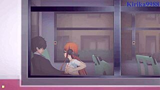 futaba sakura and ann takamaki and ren amamiya intense sex - persona 5 hentai