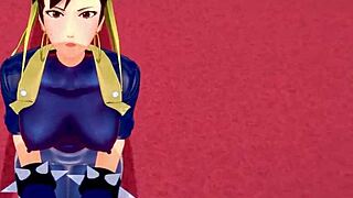 uhh, chun-li blowjob in fornite, like total street fighter fantasy pov!