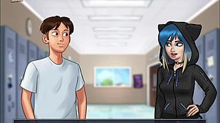 i cant beleive i fuked that big tit colege girl in summertime saga 98