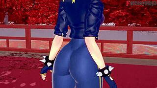 uhh, chun-li blowjob in fornite, like total street fighter fantasy pov!