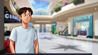 Summertime Saga Episode 153 Features Teen Characters In Cartoon Style.