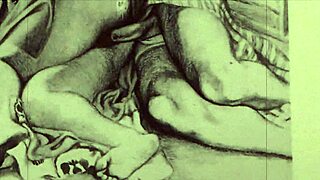 Ever seen vintage erotic illustrations like this?