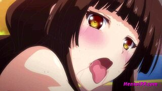 two hot babes fucking on the sports field - hentai