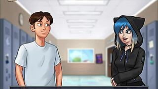 i cant beleive i fuked that big tit colege girl in summertime saga 98