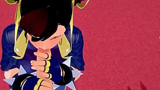 uhh, chun-li blowjob in fornite, like total street fighter fantasy pov!