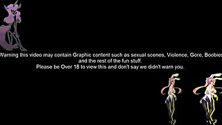 Cheshire and Artemis in playful comic scene!