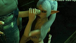 frieren elf in beyond journeys end parody