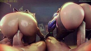 Compilation Of Cartoon Games With 3D Anime And Hentai Elements