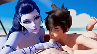 i love tifa's satisfaction with friends